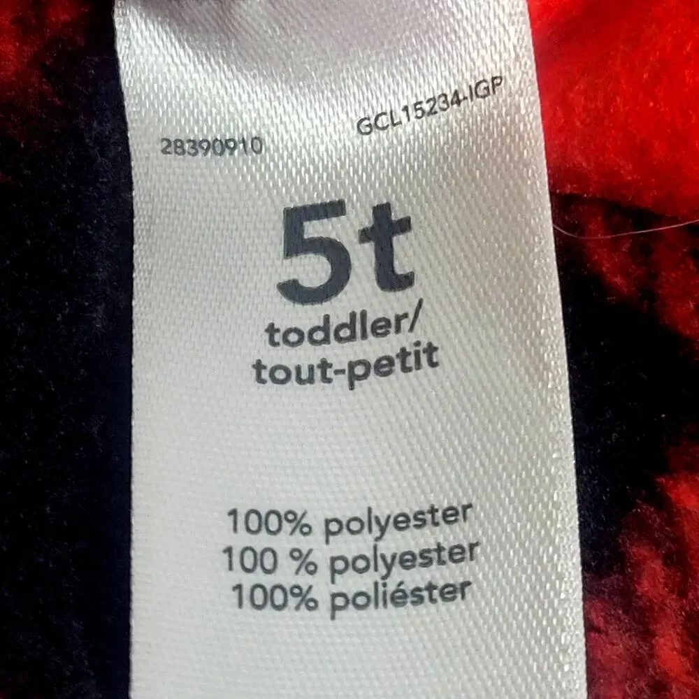 Carter's Boy's Flannel Pullover Shirt Size 5T‎